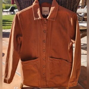 Sezane Will Jacket Camel
